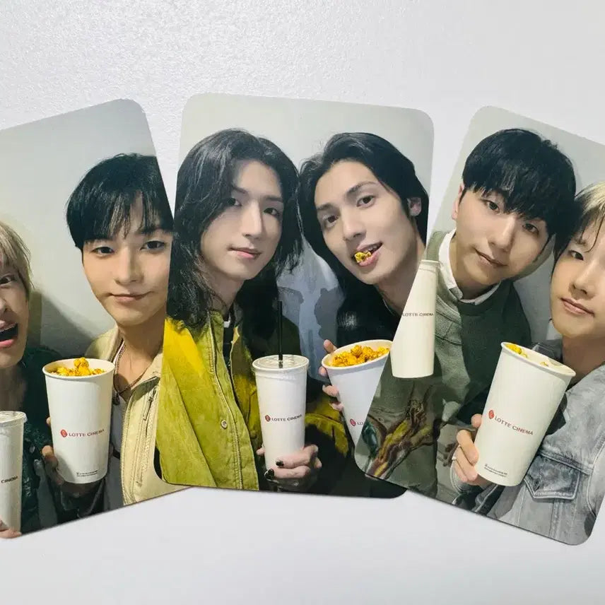 [BUNJANG] Xdinary Heroes Lotte Cinema Photocard Set / 엑디너리히어로즈 롯데시네마 포카 3종 세트