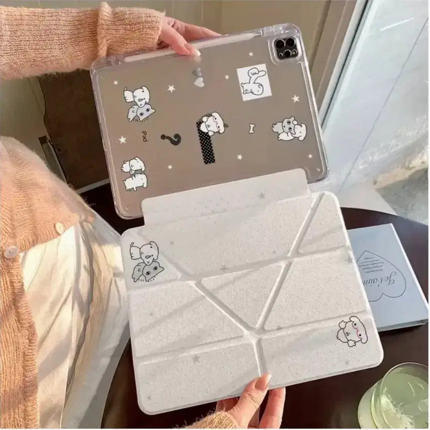[BUNJANG] Dugunadi Y-Type iPad Case (Compatible with iPad 5/6/Air1/2) - Sealed / [미개봉]듀 가나디 Y형 아이패드 케이스 (아이패드 5/6/Air1/2 호환가능)