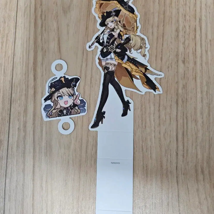 [BUNJANG] Genshin Cafe Character Food Stand (Furina) + Straw Pick Bundle Set / 원신 카페 캐릭터 푸드스탠드 (나비아)+ 빨대픽 일괄