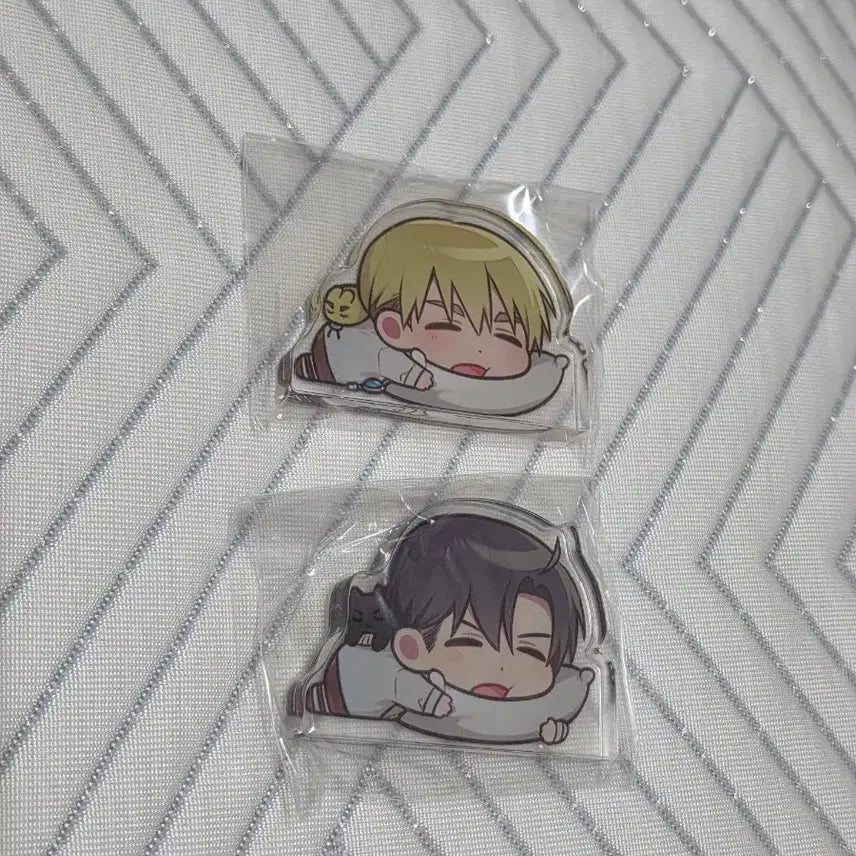 [BUNJANG] Attack on Titan Erwin/Levi Corotto Bundle Set (Sealed) / [미개봉] 진격의 거인 엘빈/리바이 아크릴 코롯토 에루리 체리님