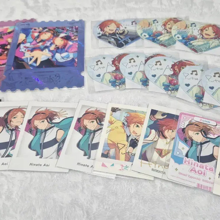[BUNJANG] Ensemble Stars Twinkle Paper Goods Bundle Set Hinata Yuta / (미개봉) 앙스타 트윙크 지류 굿즈 일괄 히나타 유우타