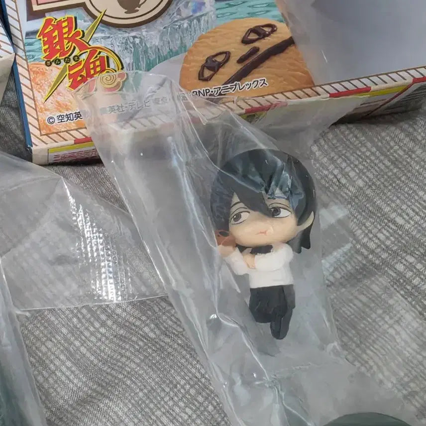 [BUNJANG] Gintama Gachapon Gintoki &amp; Yamazaki Bundle Figure Set / 일괄) 은혼 오챠토모 긴토키 야마자키 가챠 피규어