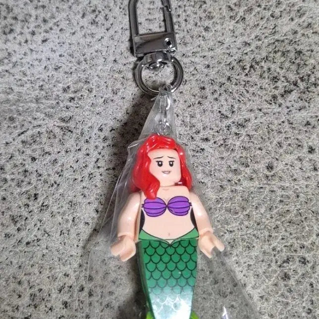[BUNJANG] LEGO Little Mermaid Keyring / 레고 인어공주 키링