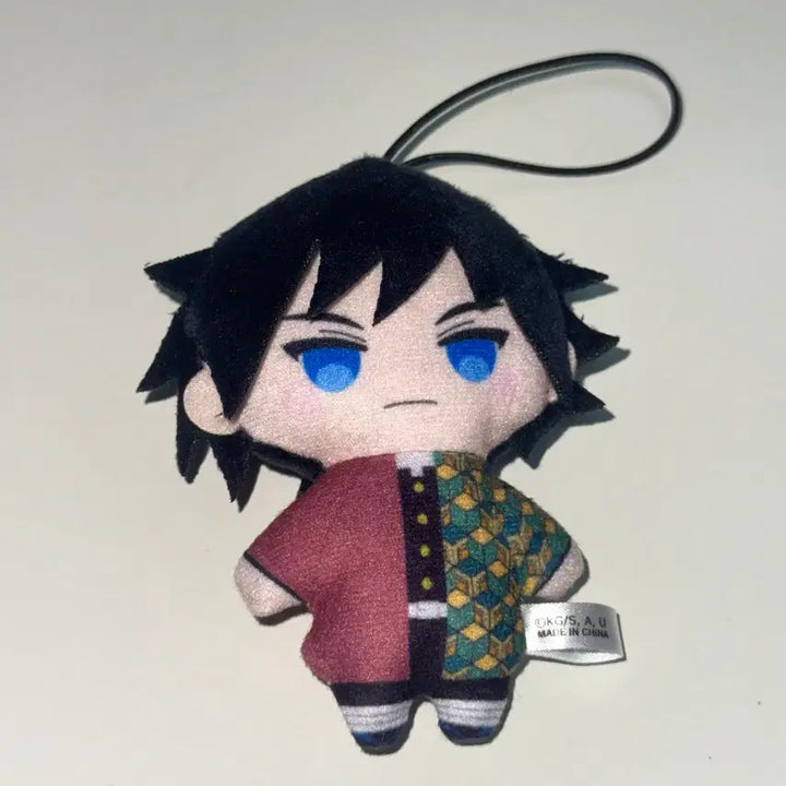 [BUNJANG] Demon Slayer Tomioka Giyu Gacha Plush Keychain / 귀멸의칼날 귀칼 토미오카 기유 누이 가챠 인형 키링