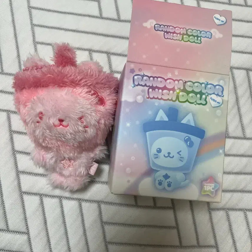 [BUNJANG] Color Wishdoll Pink Bubble Cat / 컬러 위시돌 핑크 버블냥