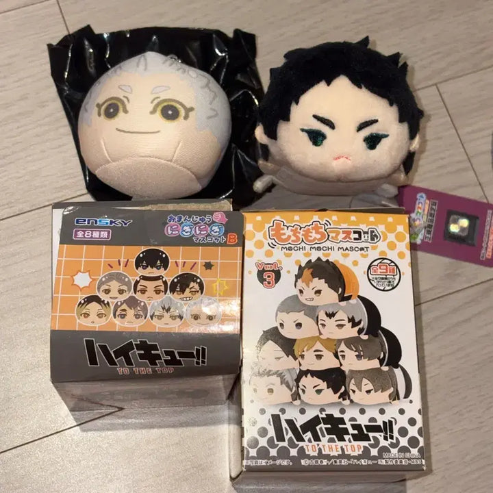 [BUNJANG] Haikyu!! Nishinoya Special Edition Can Badge, Film Mark, and Manju Set / 하이큐 특전 캔뱃지 만쥬 굿즈일괄