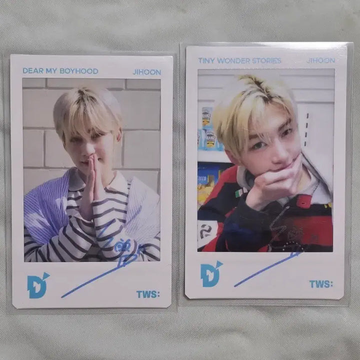 [BUNJANG] TWS DIkon Japan Popup Jihoon Fujifilm Polaroid Photocard Bundle Set / 투어스 디아이콘 일본 팝업 지훈 후지필름 폴라로이드 포카 2장 일괄