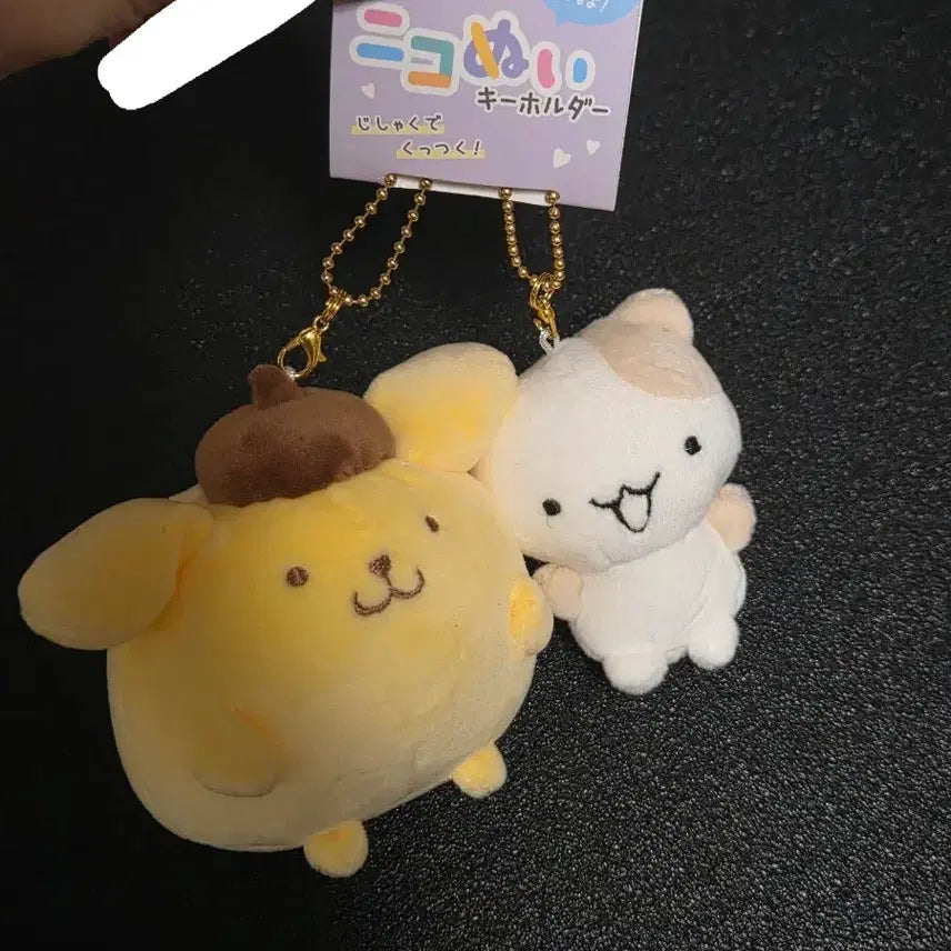 [BUNJANG] Pompompurin &amp; Muffin Keychain / 폼폼푸린&amp;머핀 키홀더