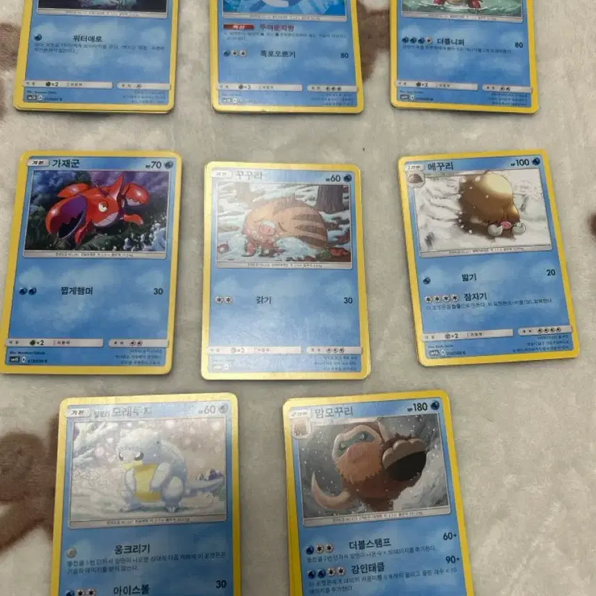 [BUNJANG] Pokemon Cards 2017 Bundle Set (54 Cards) / 포켓몬카드 2017 54장 일괄 판매
