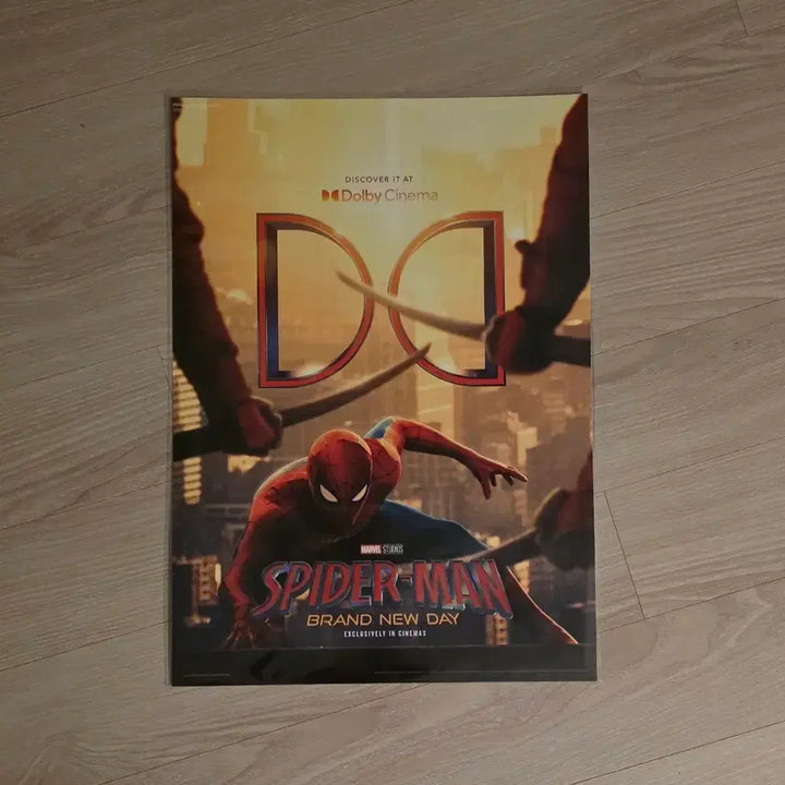 [BUNJANG] Spider-Man: No Way Home Dolbly Poster A3 / 스파이더맨 브랜드 뉴 데이 돌비포스터