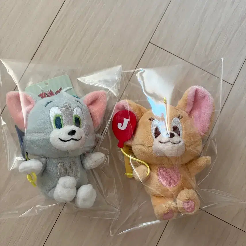 [BUNJANG] Tom and Jerry 2-Type Doll Set / 톰과 제리 인형 세트 2종 인형