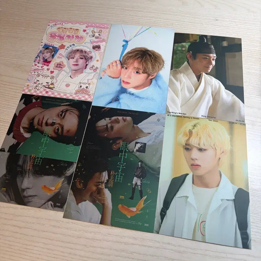 [BUNJANG] Park Jihoon Birthday Cafe Postcard Bundle Set / 박지훈 생카 엽서 왕과사는남자 일괄