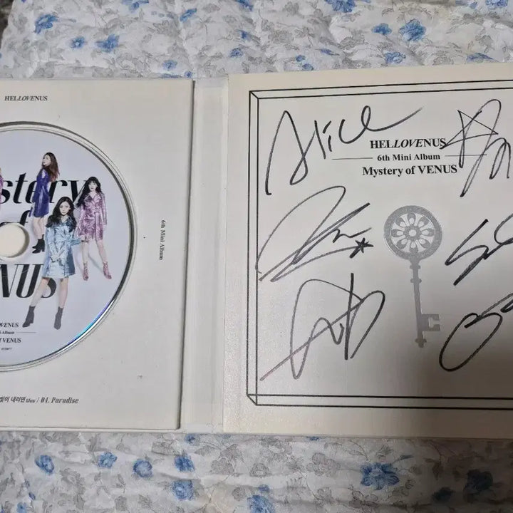 [BUNJANG] Hello Venus 6th Mini Album Mystery of Venus Signed Album / 헬로비너스 6th 미니앨범 Mystery of VENUS사인반