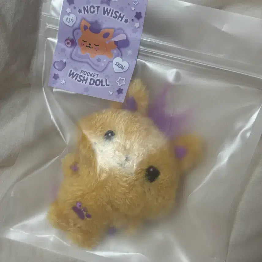 [BUNJANG] NCT WISH Sion POCKET Wishdoll Seion - Sealed / 미개봉)엔시티 위시 포켓 위시돌 시온 시오닝 쿠리 버블냥 팡이