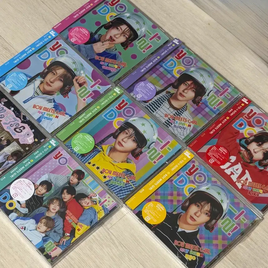[BUNJANG] NCT WISH Yoyogi Yido Unsealed Album Bundle Set (8 Types) / nctwish 위시 요이동 개봉(포카x시리얼x) 8종 일괄 양도