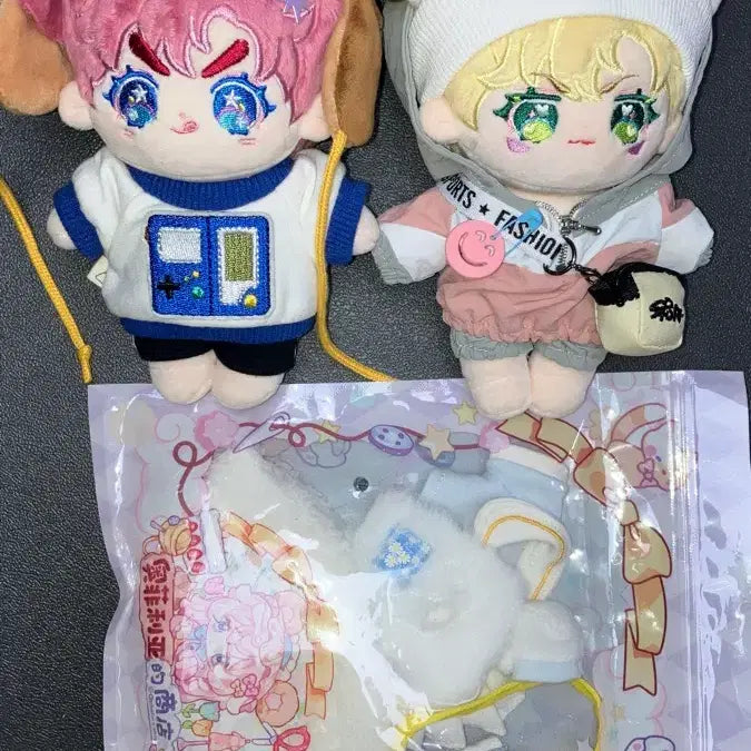 [BUNJANG] Joseph Joestar Caesar Zeppeli 15cm Plush Doll / 죠셉 시저 죠세시 15cm 비공굿 인형 (가격내림