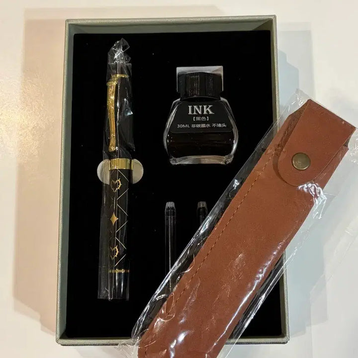 [BUNJANG] NIJISANJI Ike Eveliea Unofficial Fountain Pen Set / 니지산지 아이크 이브랜드 비공식 만년필 세트