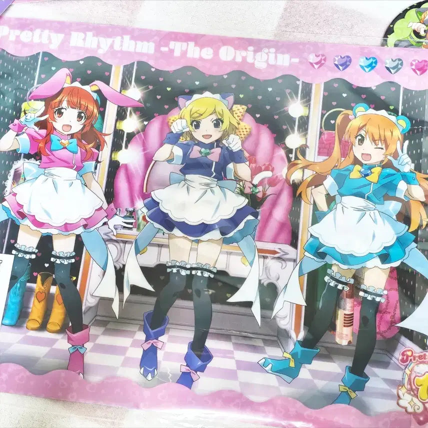 [BUNJANG] Pretty Series 15th Anniversary Popup Pretty Rhythm Clear File (Prism Stone) / 프리티 시리즈 15주년 팝업 프리티리듬 클리어 파일(프리즘스톤)