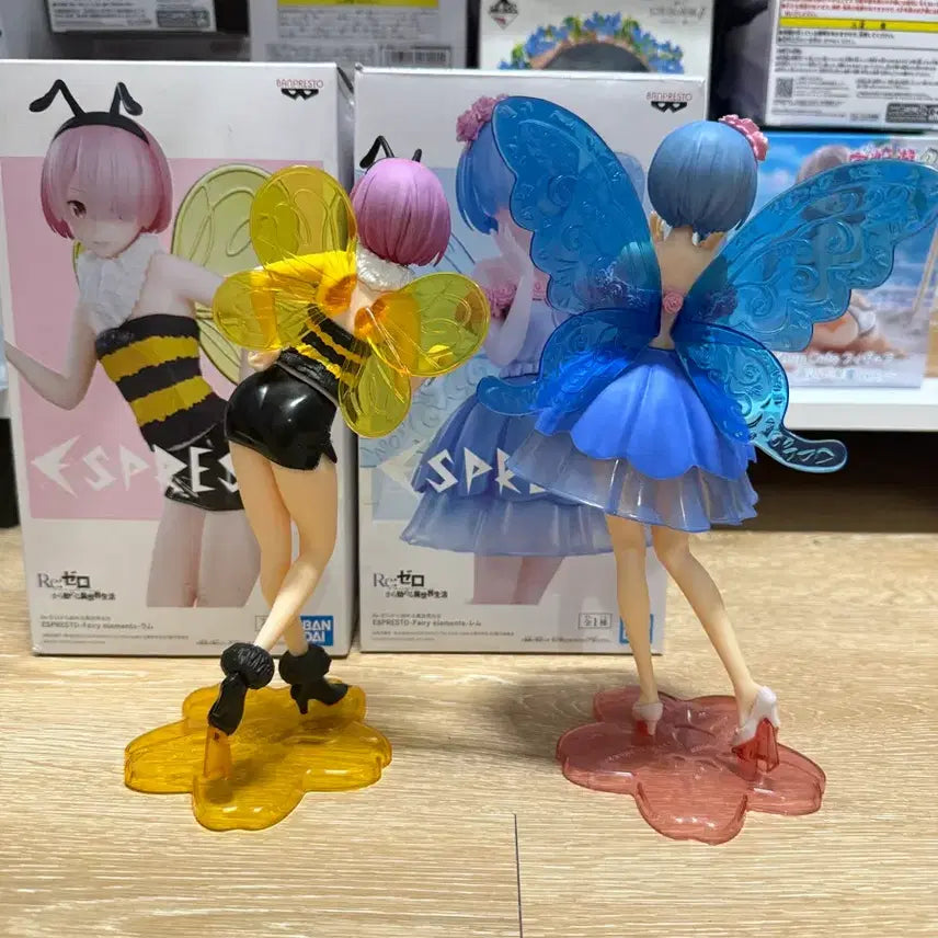 [BUNJANG] Re:Zero Ram/Rem Figure Bundle Set / 리제로 렘/람 피규어 일괄 판매