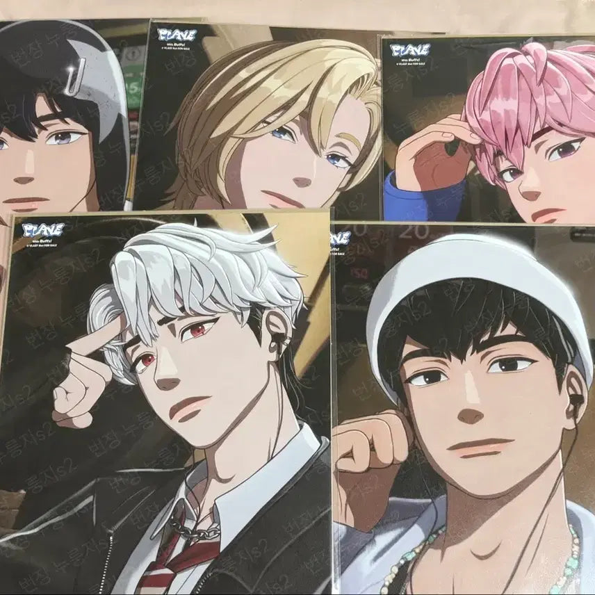 [BUNJANG] PLAVE Kakurenbo Buffz Bromide Bundle Set / 플레이브 카쿠렌보 버프즈 브로마이드 일괄