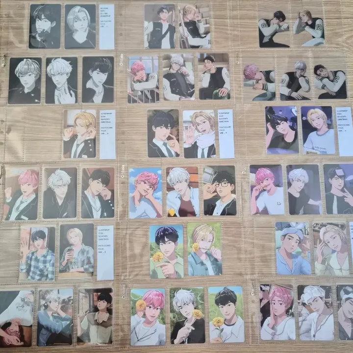 [BUNJANG] PLAVE Bundle Set Photocards + Official Goods Binder / 탈덕 급처) 플레이브 포카 일괄 + 공굿 덤 + 바인더