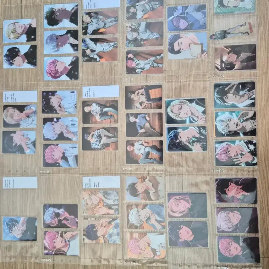 [BUNJANG] PLAVE Bundle Set Photocards + Official Goods Binder / 탈덕 급처) 플레이브 포카 일괄 + 공굿 덤 + 바인더