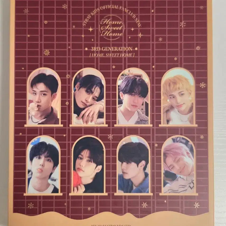 [BUNJANG] Stray Kids 3rd Fanclub Kit HOME SWEET HOME Full Set / 스트레이키즈 3기 팬클럽 키트 HOME SWEET HOME 풀셋