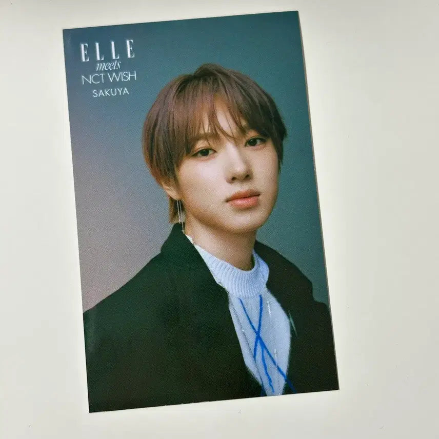 [BUNJANG] NCT WISH Sakuya ELLE Japan Photocard / 엔시티위시 사쿠야 엘르재팬 포카