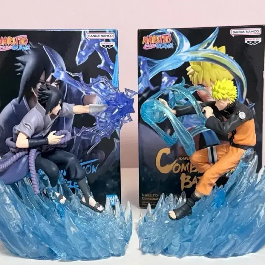 [BUNJANG] Naruto Shippuden Uchiha Sasuke Uzumaki Naruto Battle Combination Figure Set / 나루토 질풍전 우치하 사스케 우즈마키 나루토 배틀 콤비네이션 피규어