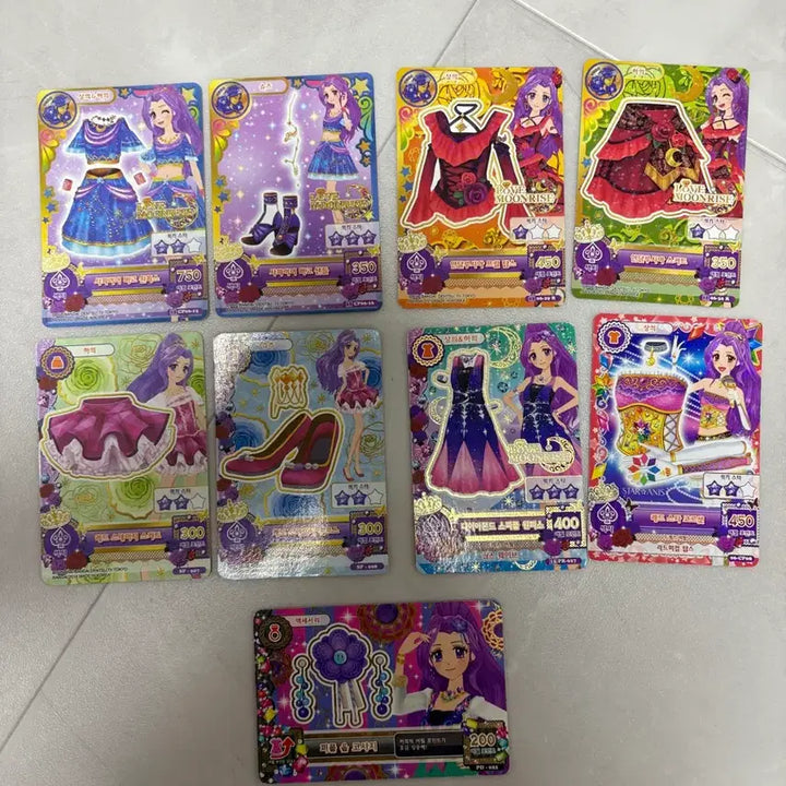[BUNJANG] Aikatsu Luna Cards Bundle Set / 아이엠스타 루나 카드 일괄 판매