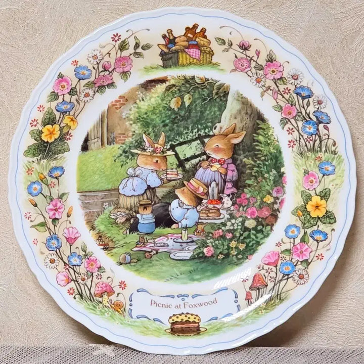 [BUNJANG] Wedgwood Foxwood Tales Plate / Wedgwood Foxwood Tales Plate 웨지우드 팍스우드 테일즈 플레이트 접시 그릇 장식 수집 인테리어