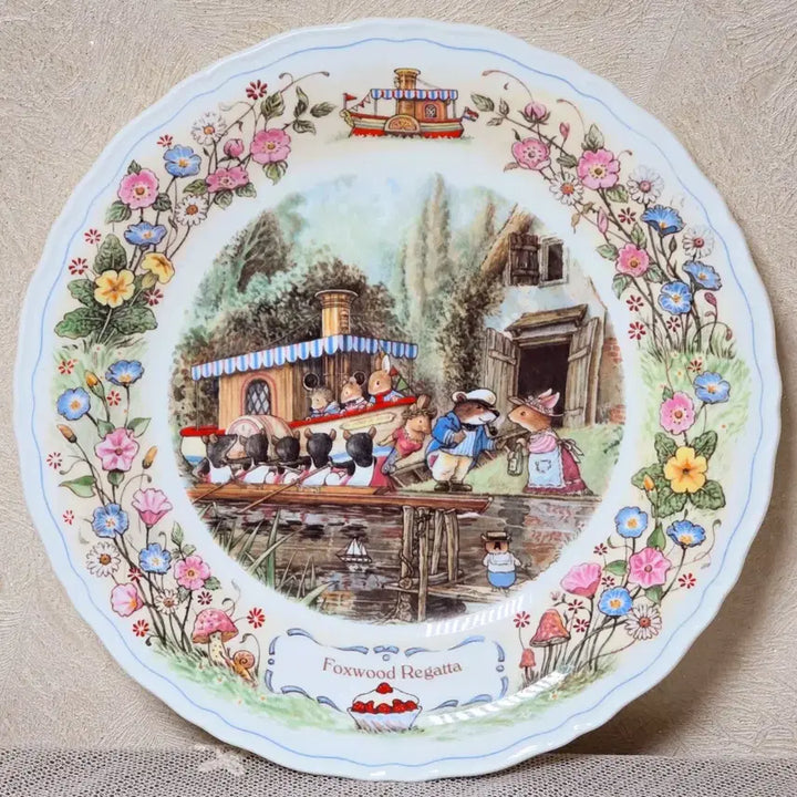 [BUNJANG] Wedgwood Foxwood Tales Plate / Wedgwood Foxwood Tales Plate 웨지우드 팍스우드 테일즈 플레이트 접시 그릇 장식 수집 인테리어