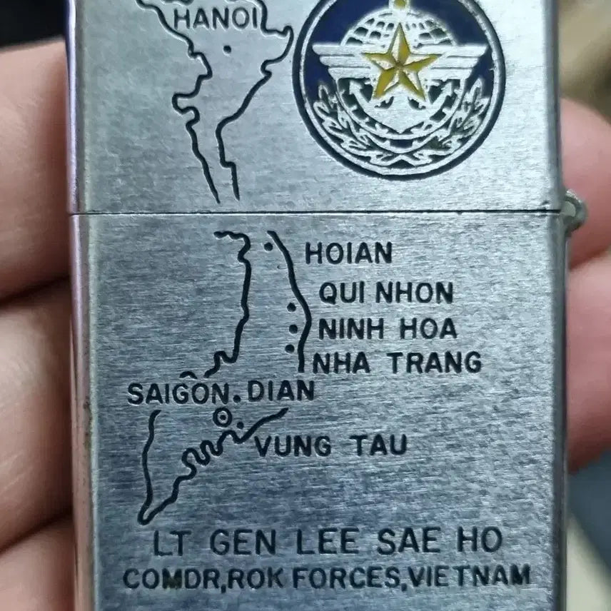 [BUNJANG] Lee Se-ho Korean Forces Commander in Vietnam Lighter / 주월한국군사령관 이세호 라이터