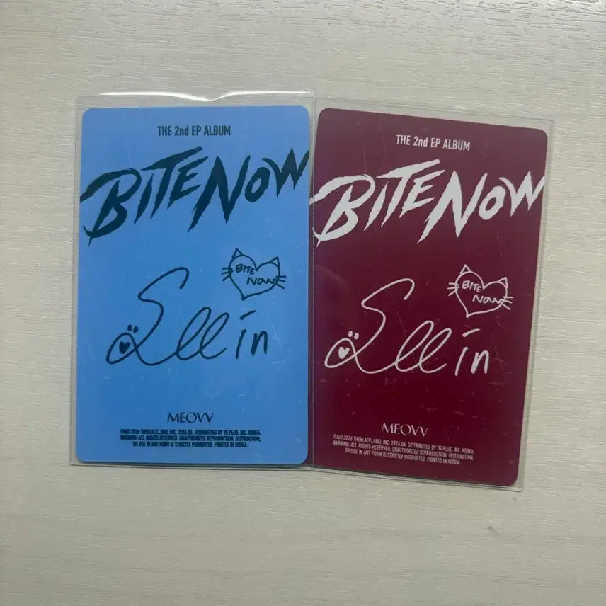 [BUNJANG] Miyau Photocard Bundle Set / 미야오 수인 포카 일괄 0.6