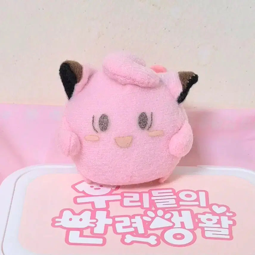 [BUNJANG] Vintage Pokemon Clefairy Mascot Doll / 고전 빈티지 포켓몬스터 삐삐 마스코트 똥인형