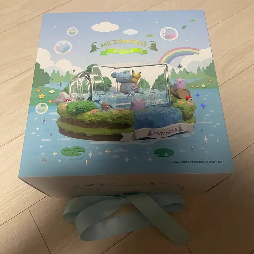 [BUNJANG] Pokemon Lapras &amp; Ditto Water Globe Figure / 포켓몬 라프라스 메타몽 워터볼 피규어 잠실 팝업