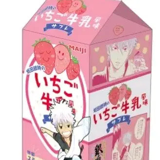 [BUNJANG] Gintama Gintoki Tokyo Pop-Up Strawberry Milk Carton Sabure / 은혼 긴토키 도쿄 팝업 딸기우유 사브레 우유곽 판매