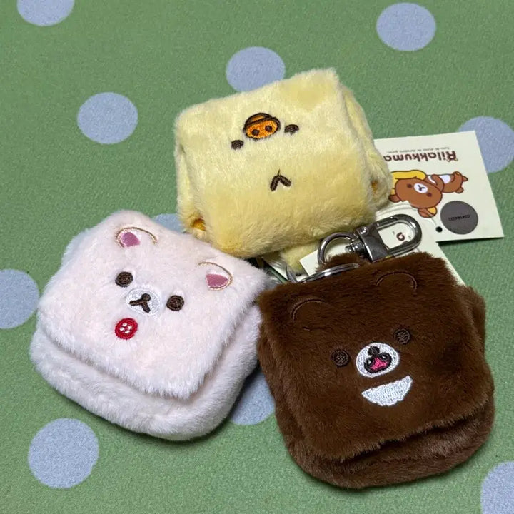 [BUNJANG] Rilakkuma Airpods Case Bundle Set (3 Colors) / 리락쿠마 에어팟케이스 새상품 3개 일괄판매