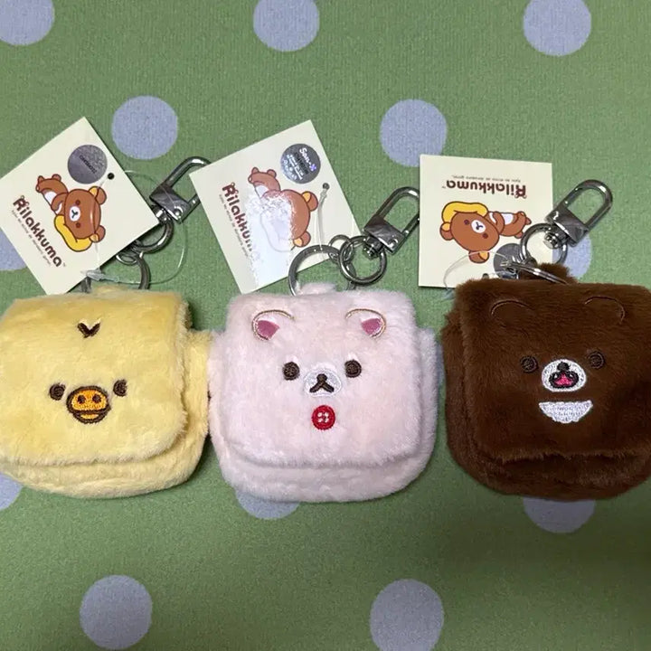 [BUNJANG] Rilakkuma Airpods Case Bundle Set (3 Colors) / 리락쿠마 에어팟케이스 새상품 3개 일괄판매