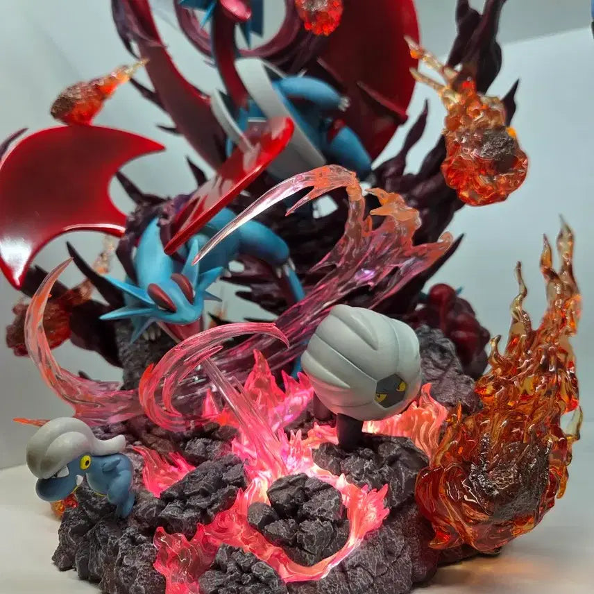 [BUNJANG] Fantasy Bomanda Evolution Tree Resin Statue / 판타지 보만다 피규어 포켓몬 레진 fantasy 보만다 진화트리