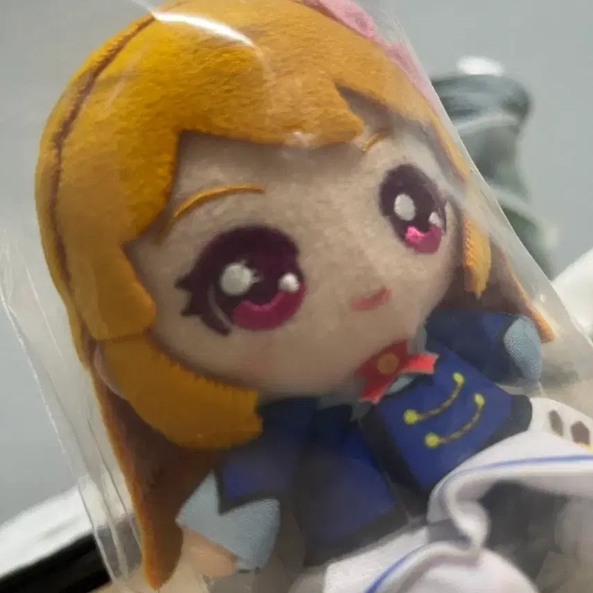 [BUNJANG] Aikatsu! Plush Doll Akari Ozora School Uniform Ball Chain / 아이카츠 누이 초판/ 아카리 아이엠스타 하늘 교복 볼체인