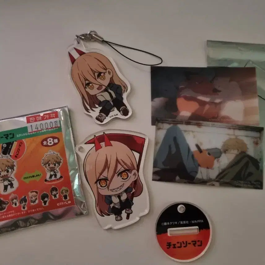 [BUNJANG] Chainsaw Man Power Acrylic Stand Bundle Set / 체인소맨 파워 아크릴 일괄