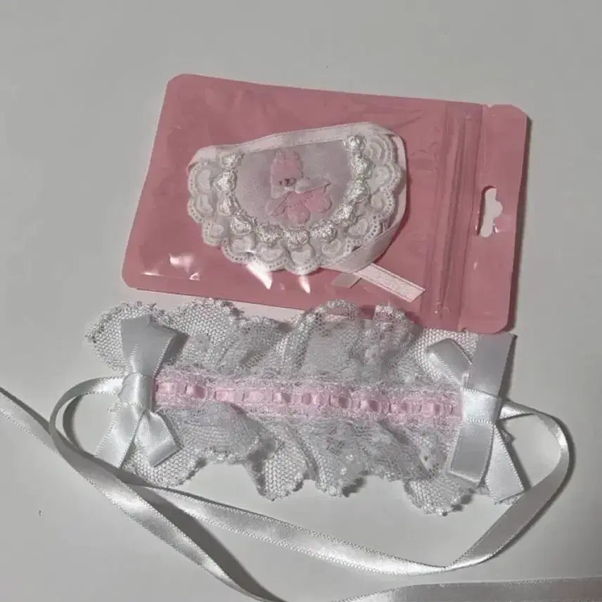 [BUNJANG] Cloud Cream Bib, Fancy Atelier Headore Vintage Twin-Tailed Doll Bundle Set / 클라우드크림 턱받이 팬시아뜰리에 헤도레 빈티지 양갈래인형 일괄