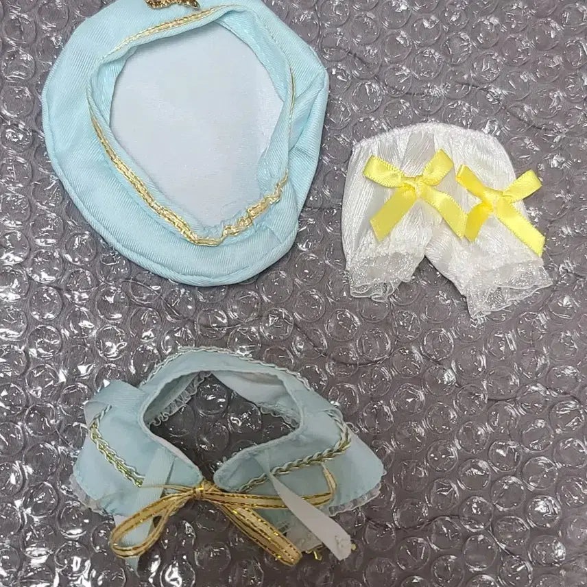 [BUNJANG] Doll Clothes Set (Hat, Pants, Cape) / (반팔옷 없음) 10cm 인형옷