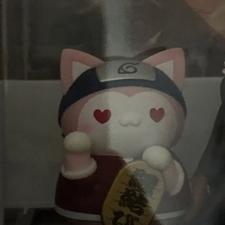 [BUNJANG] Naruto Megahouse Sakura Heart Nyan Figure / 나루토 메가캣 사쿠라 하트냥이 나뭇잎 마을의 냥코들