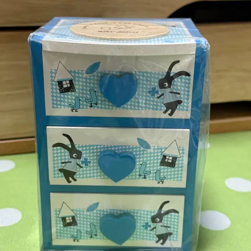 [BUNJANG] Vintage Multi-Purpose Drawer Organizer - New &amp; Unsealed / 고전 고전문구 다용도 서랍장 생활용품 정리 미개봉 새상품