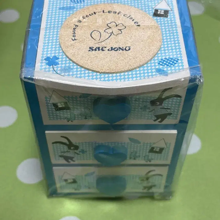 [BUNJANG] Vintage Multi-Purpose Drawer Organizer - New &amp; Unsealed / 고전 고전문구 다용도 서랍장 생활용품 정리 미개봉 새상품