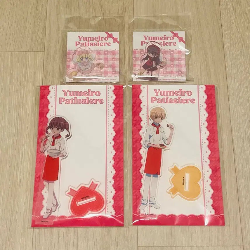 [BUNJANG] Yumeiro Patissiere Dreamy Chef Uniform Acrylic Sweet Fairy Acrylic Block (Sealed) / [미개봉] 꿈빛 파티시엘 팝업 조리복 아크릴 스위트 요정 아크릴 블럭