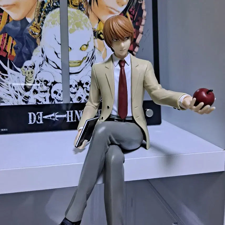 [BUNJANG] Death Note Light Yagami FuRyu Noodle Stopper Figure / 데스노트 라이토 후류 누들스토퍼