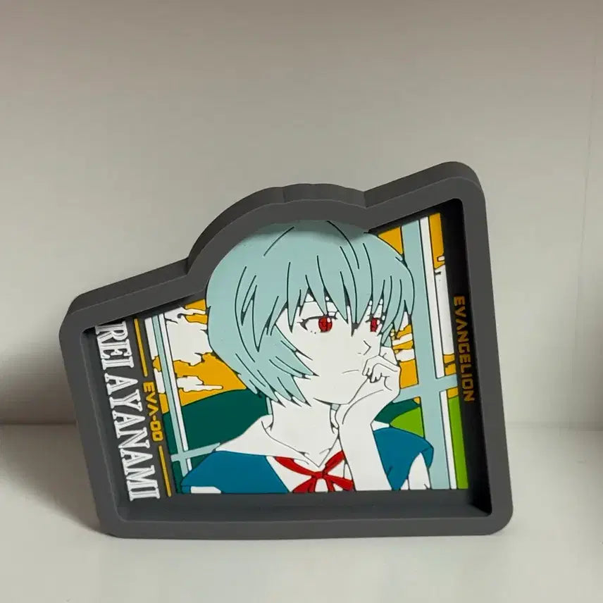[BUNJANG] Evangelion Ayanami Rei Silicone Tray Coaster / 에반게리온 아야나미 레이 실리콘 트레이 코스터